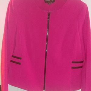 NWT Bright Pink JNY Collection Blazer NWT